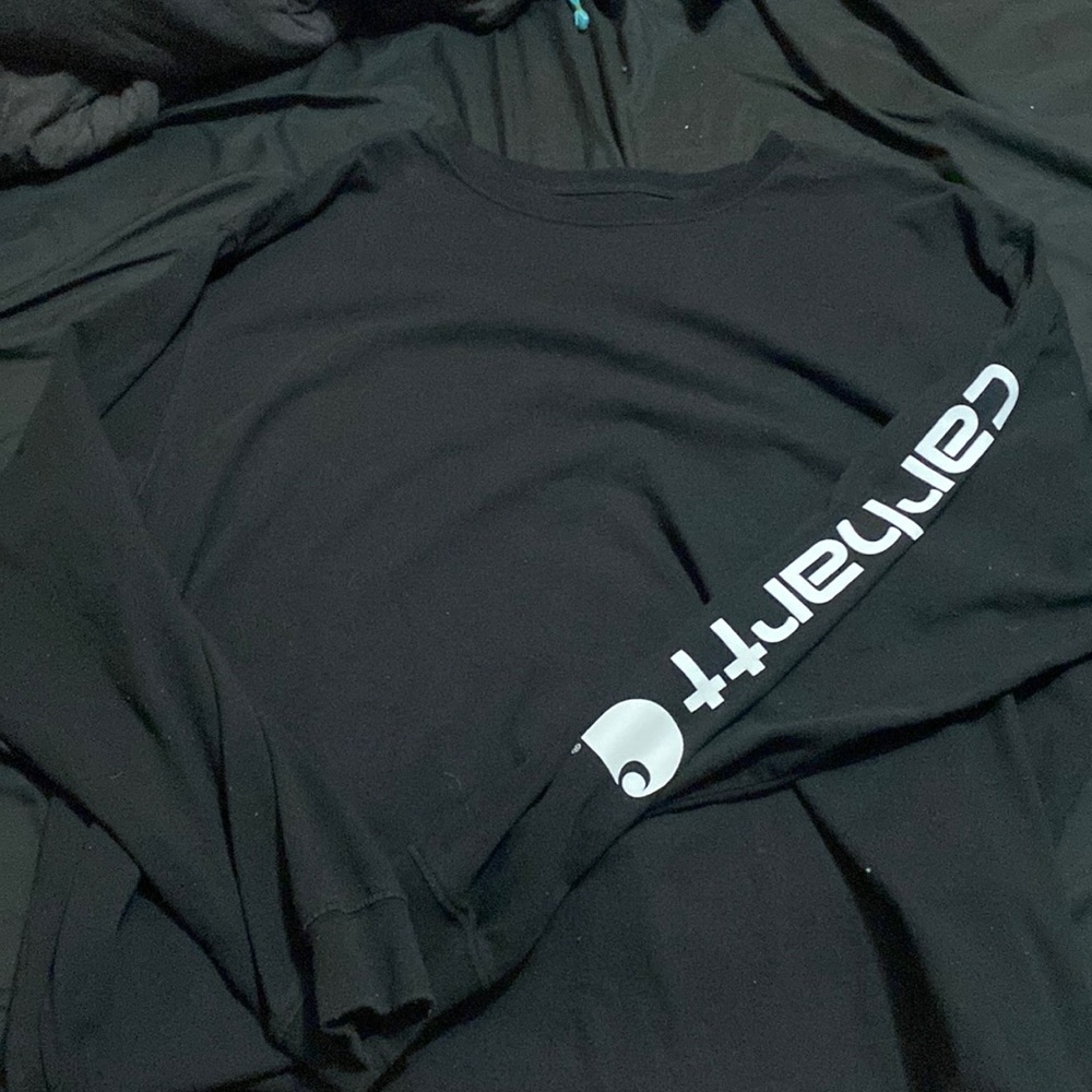 Black Carhartt long sleeve shirt